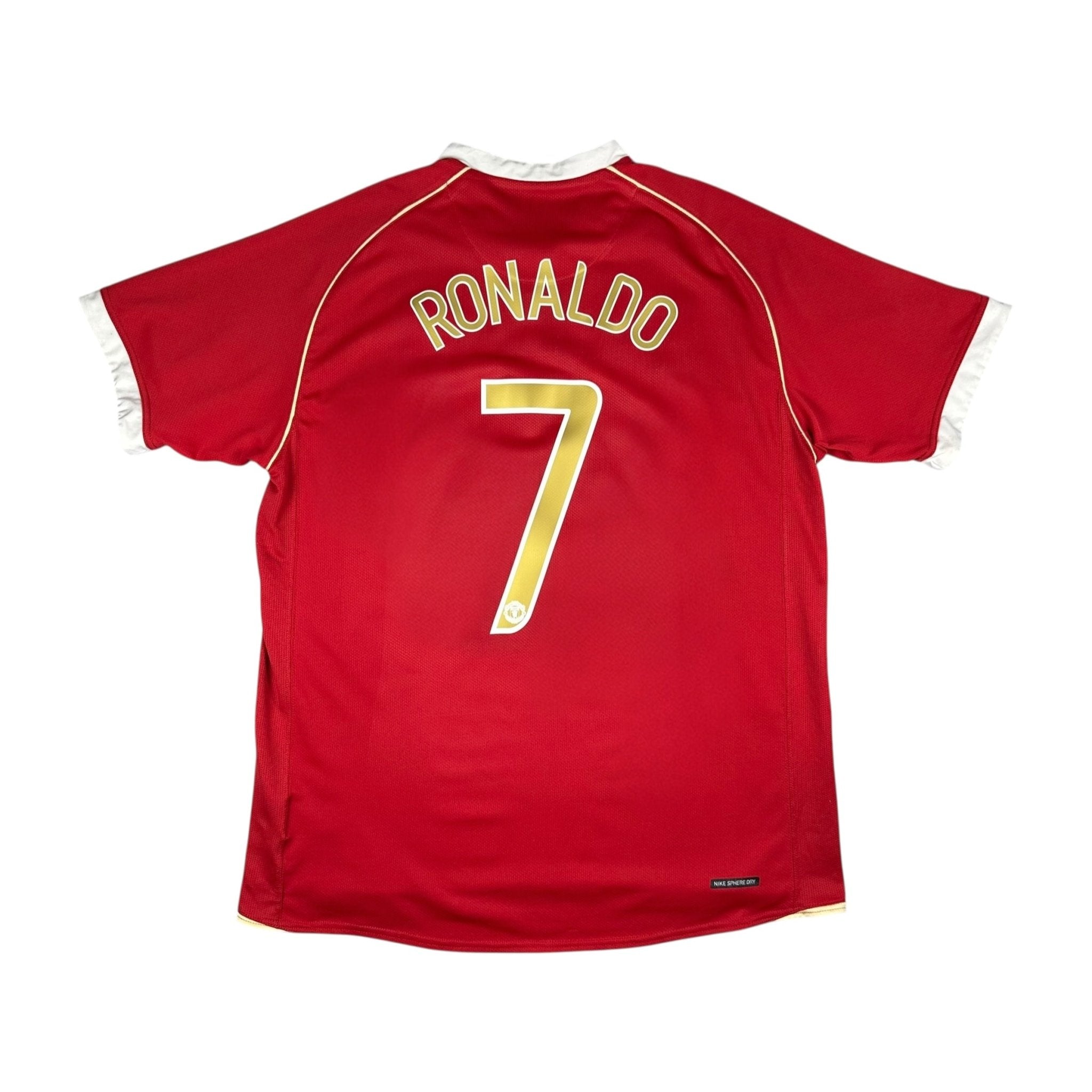 Manchester United 2006-07 Home Shirt (L) Ronaldo 7 - Kitplug