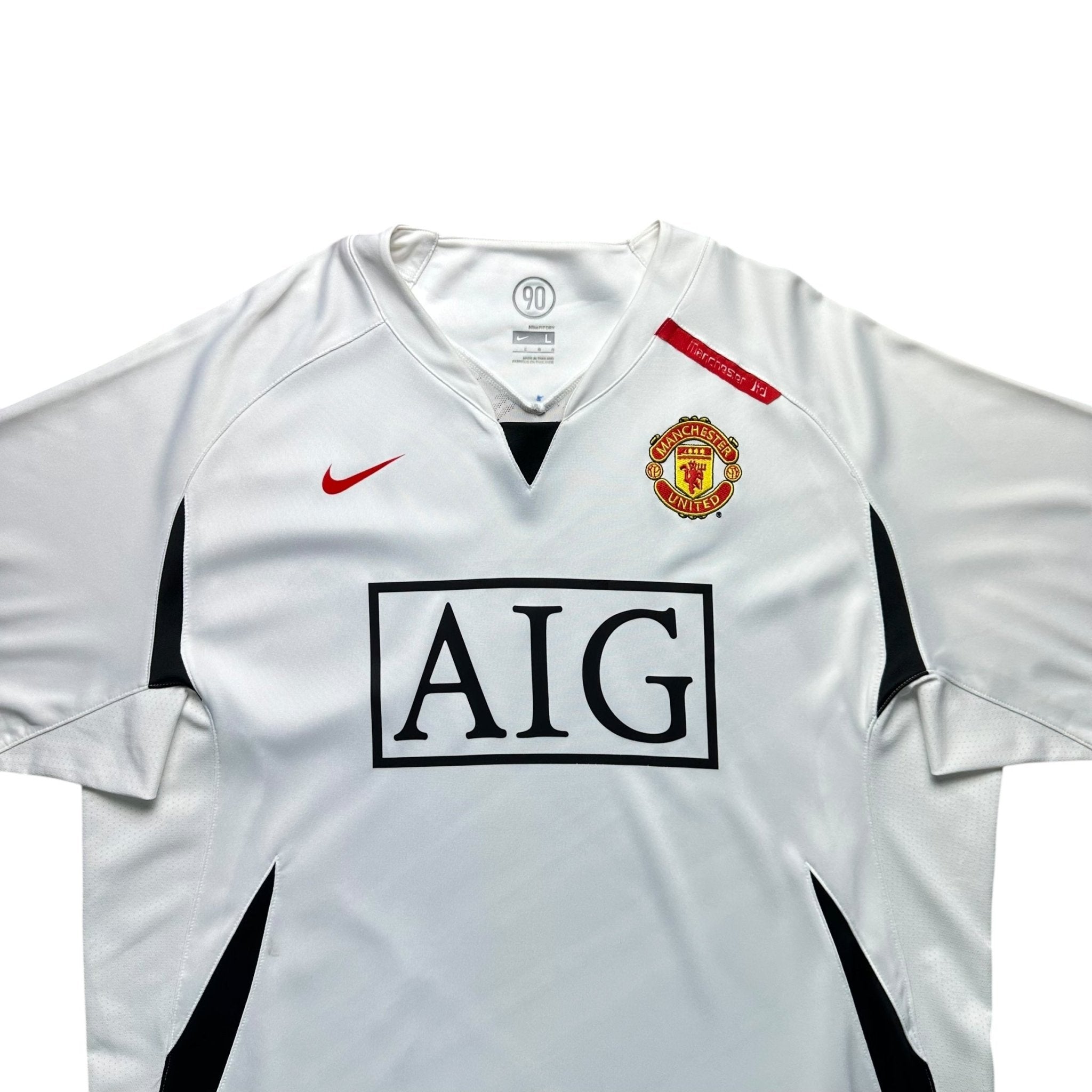 Manchester United 2007 - 08 Training Shirt (L) - Kitplug