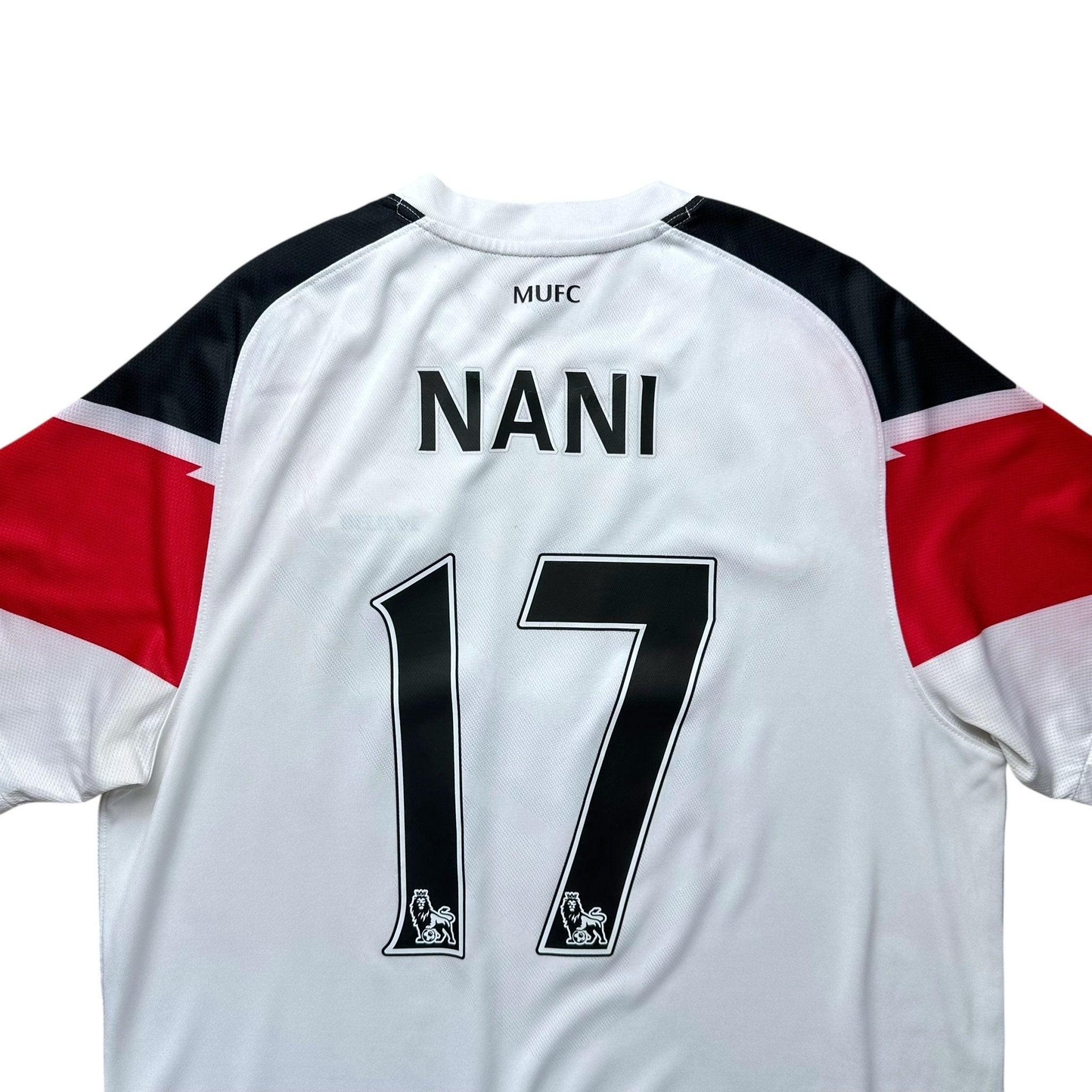 Manchester United 2010 - 11 Away Shirt (M) Nani 17 - Kitplug