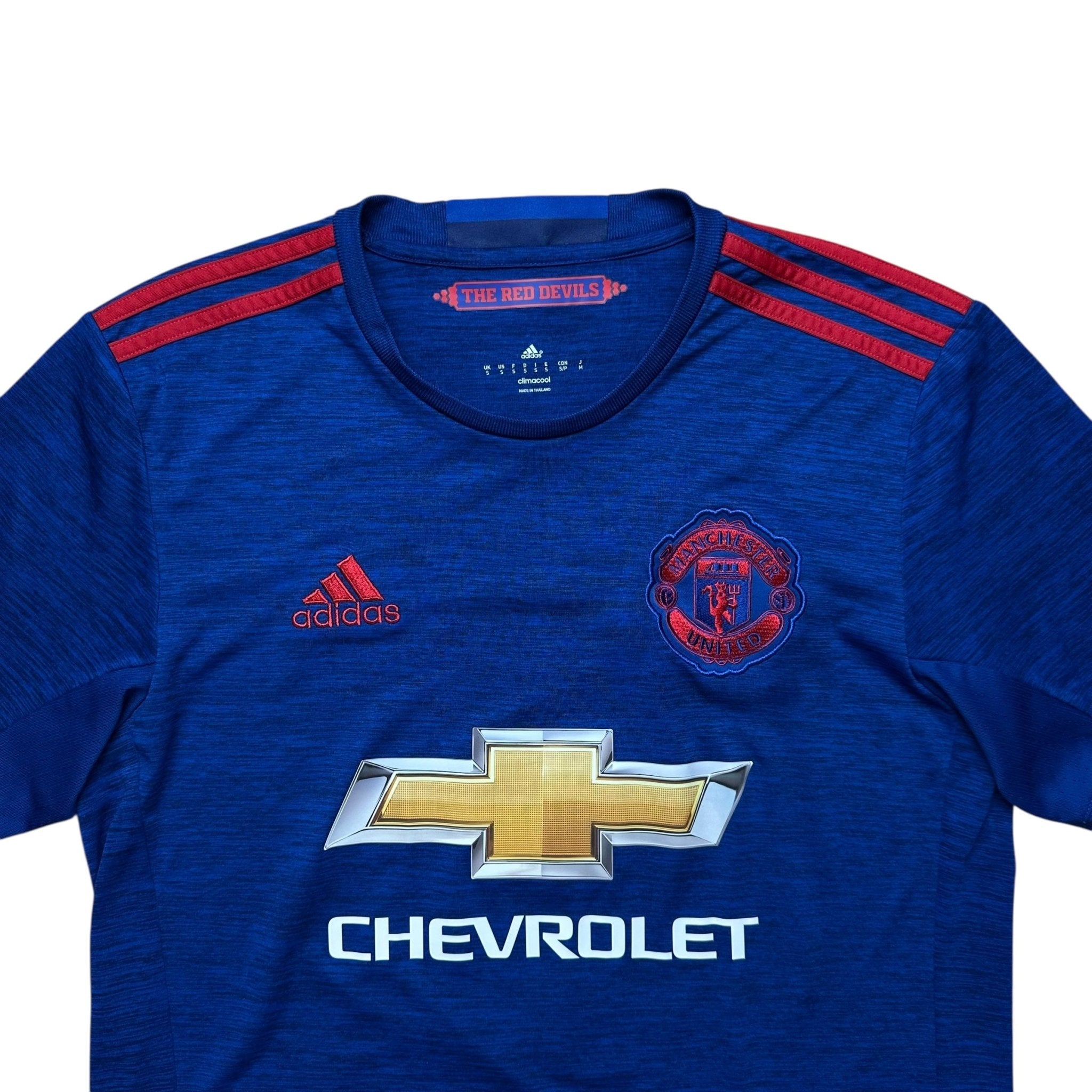 Manchester United 2016 - 17 Away Shirt (S) Pogba 6 - Kitplug