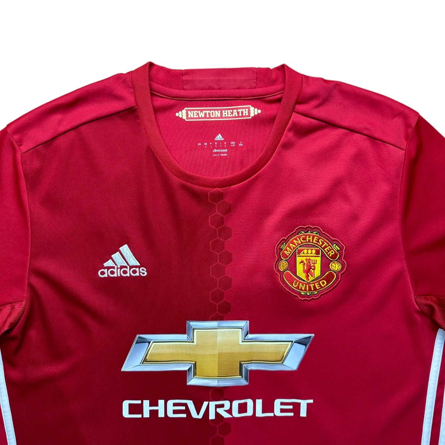 Manchester United 2016 - 17 Home Shirt (L) Schneiderlin 28 - Kitplug