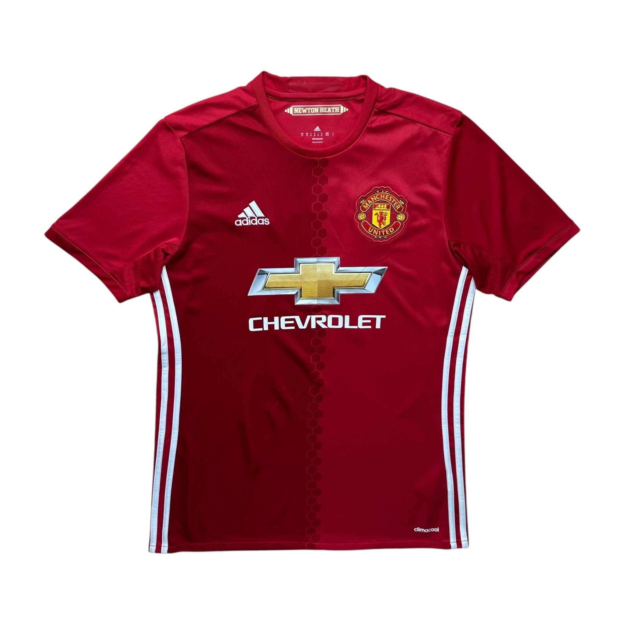 Manchester United 2016 - 17 Home Shirt (M) Pogba 6 - Kitplug