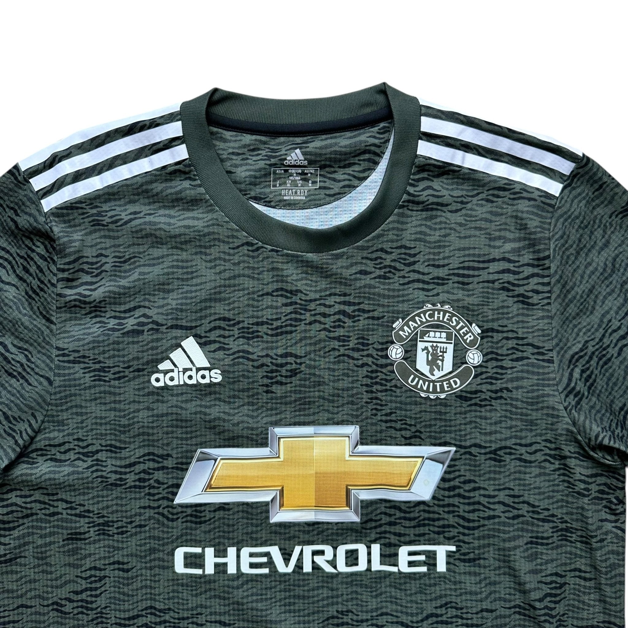 Manchester United 2020 - 21 Authentic Away Shirt (M) Wan - Bissaka 29 - Kitplug