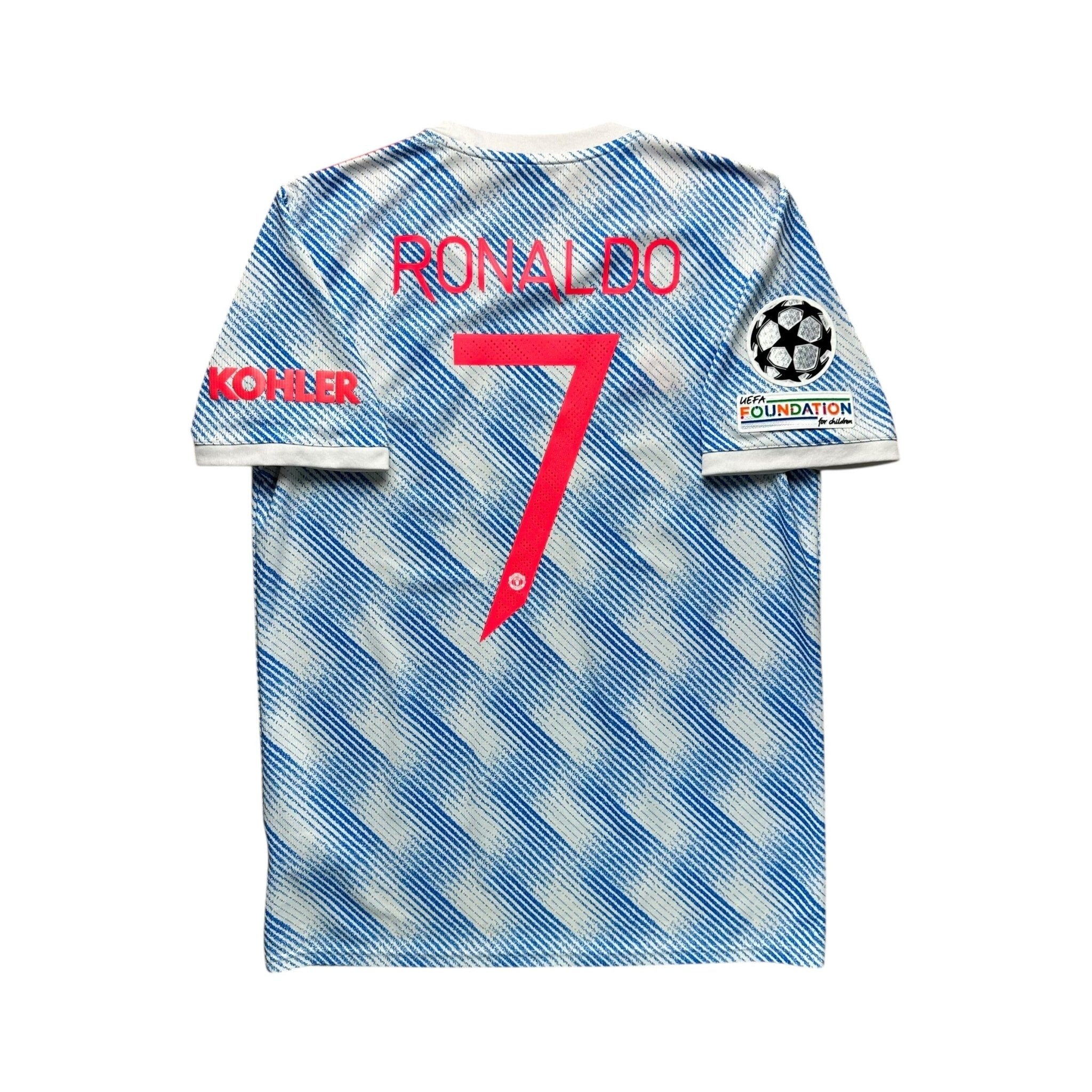 Manchester United 2021 - 22 Away Shirt (Multiple Sizes) Ronaldo 7 - Kitplug