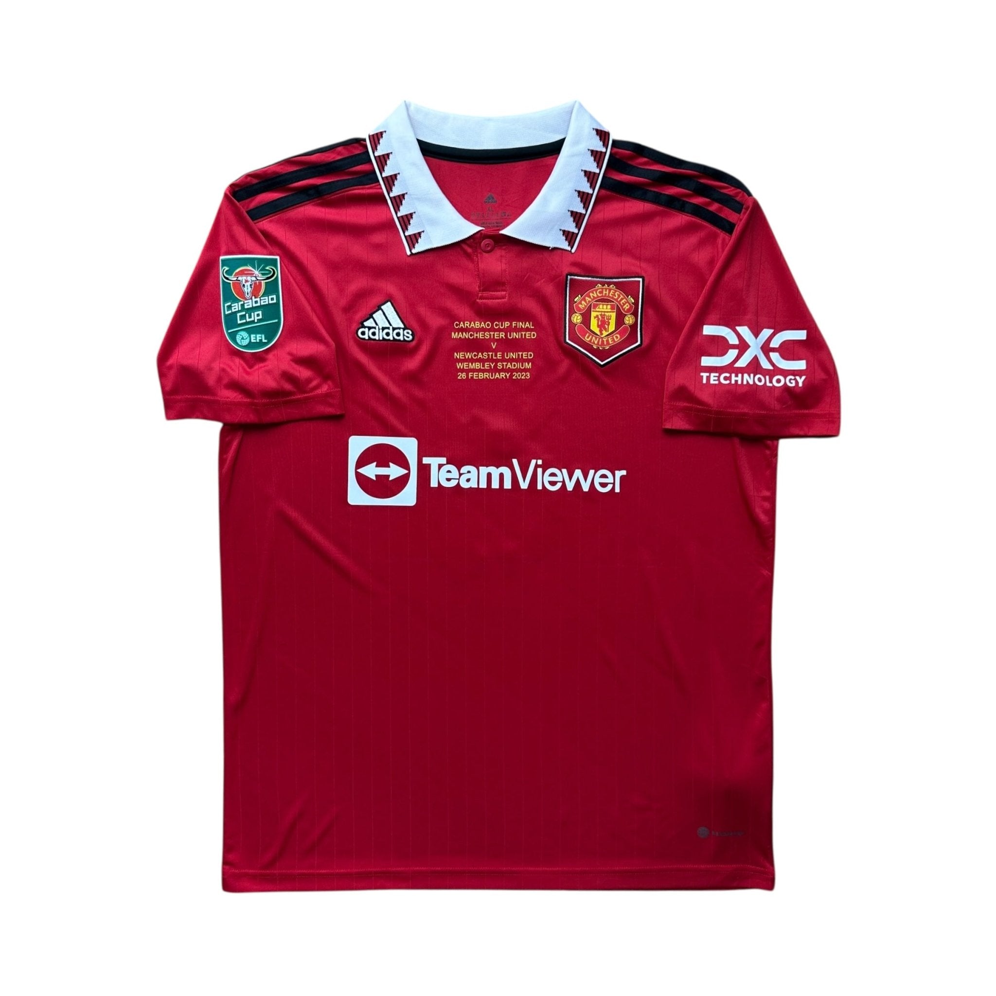 Manchester United 2022 - 23 Home Shirt (XL) B.Fernandes 8 - Kitplug