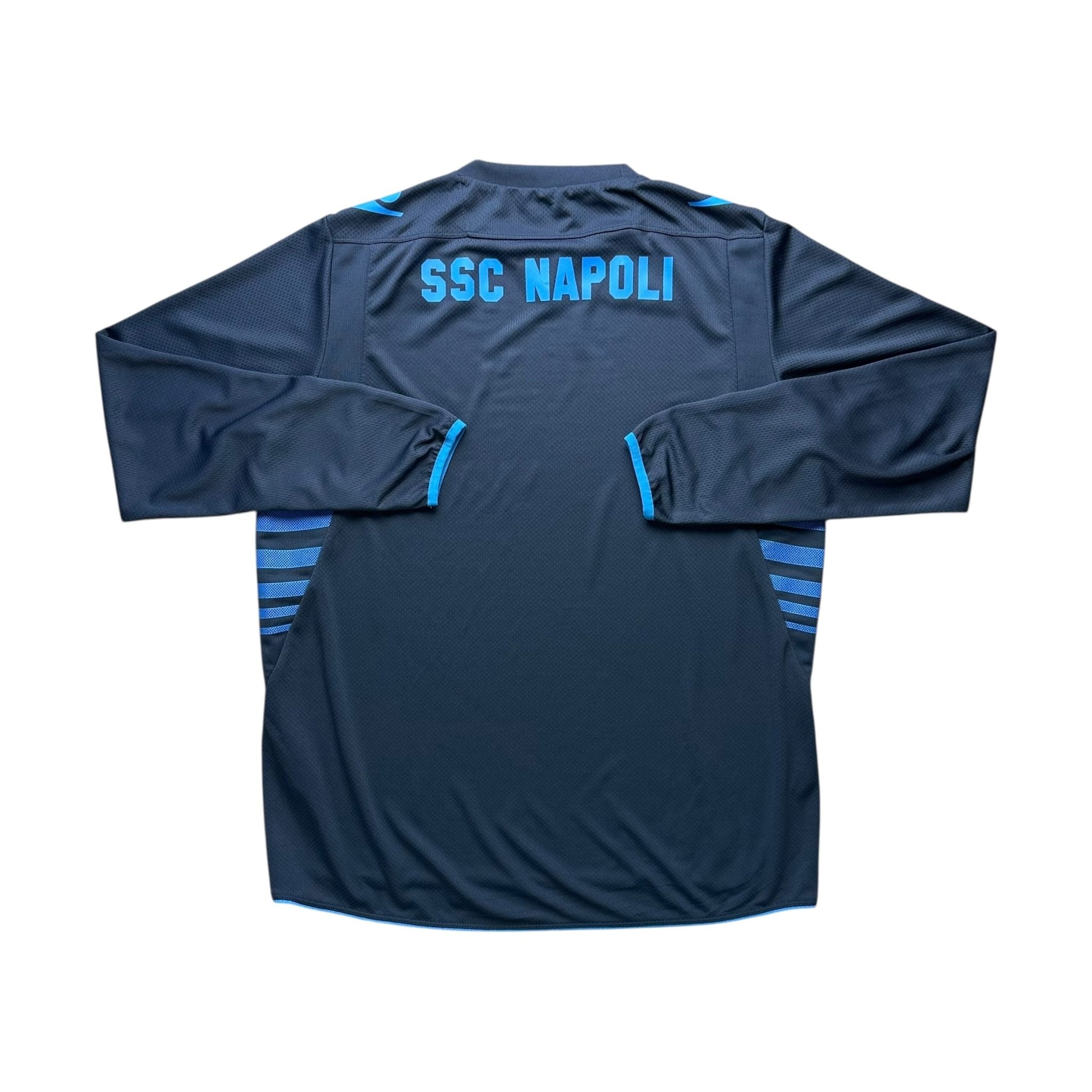 Napoli 2013 - 14 Training Player Issue Sweatshirt (L) Albiol 33 - Kitplug