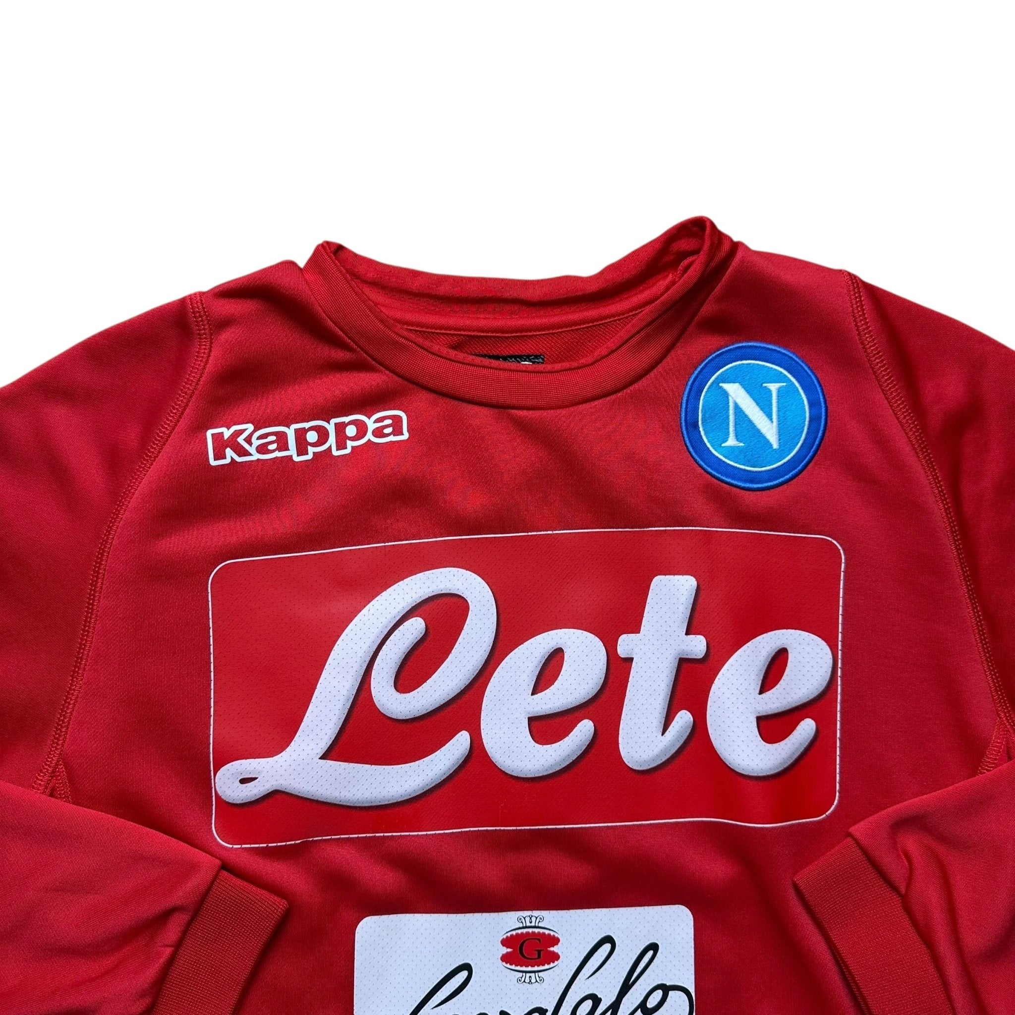 Napoli 2015 - 16 Training Player Issue Sweatshirt (M) 38 - Kitplug