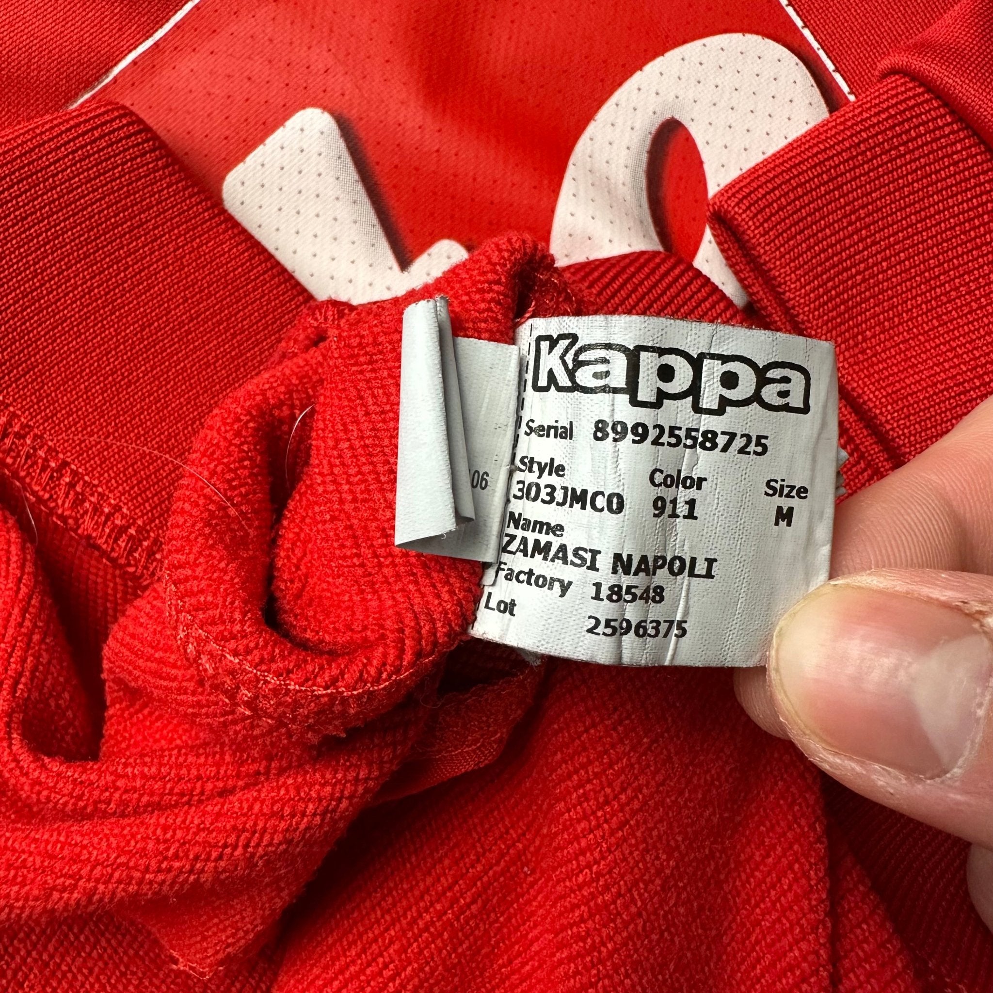 Napoli 2015 - 16 Training Player Issue Sweatshirt (M) 38 - Kitplug