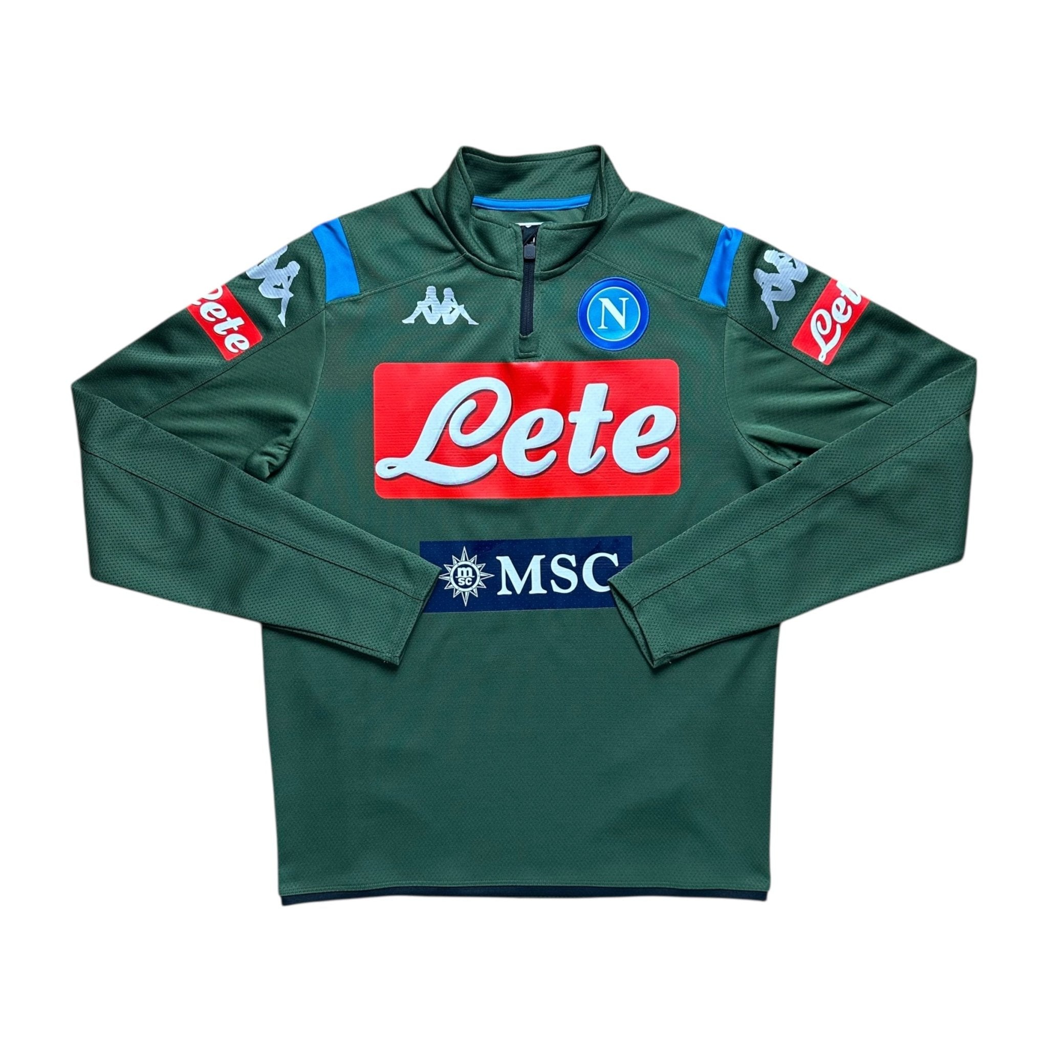 Napoli 2019 - 20 Training 1/4 Zip Sweatshirt (M) - Kitplug