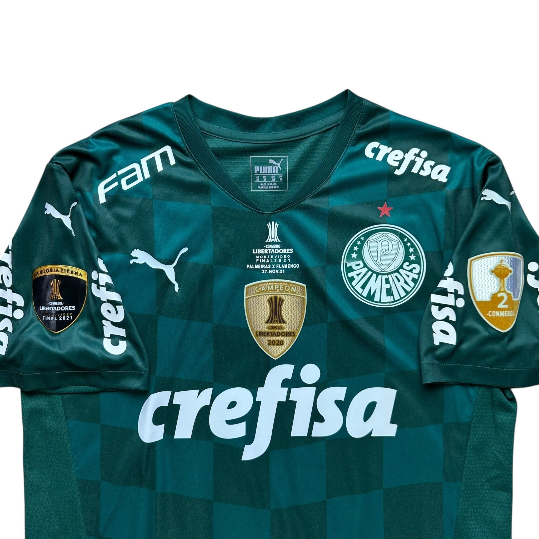 Palmeiras 2021 Home Shirt (M) Danilo 28 - Kitplug