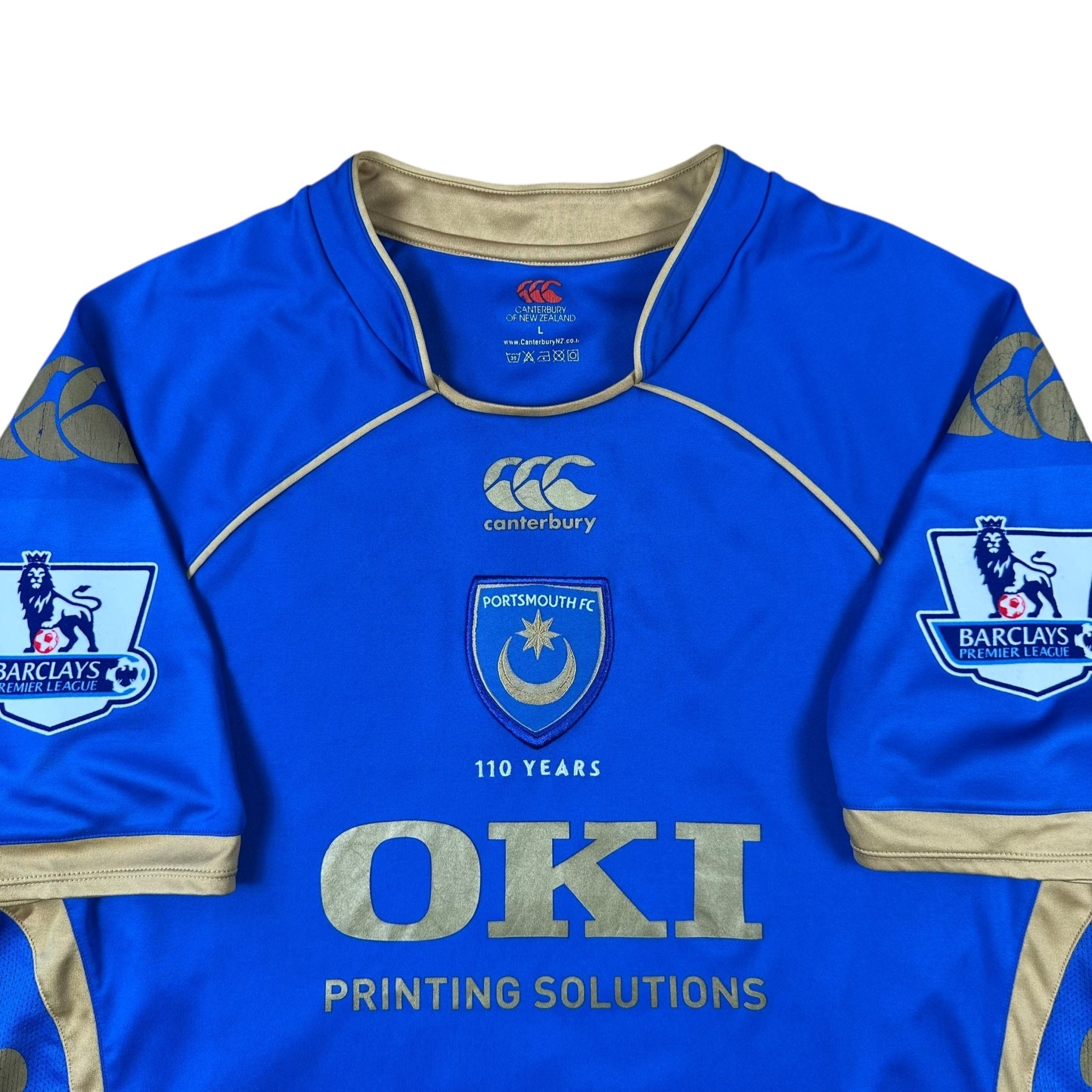 Portsmouth 2008-09 Home Shirt (L) Crouch #9 - Kitplug