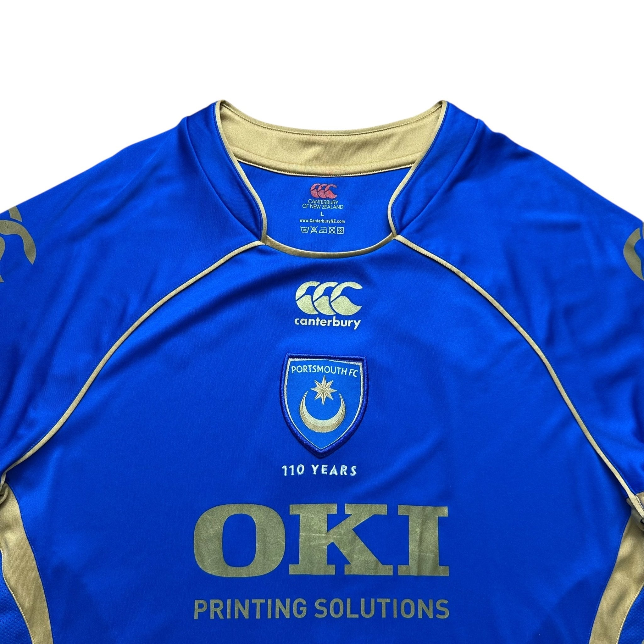 Portsmouth 2008 - 09 Home Shirt (L) Crouch 9 - Kitplug