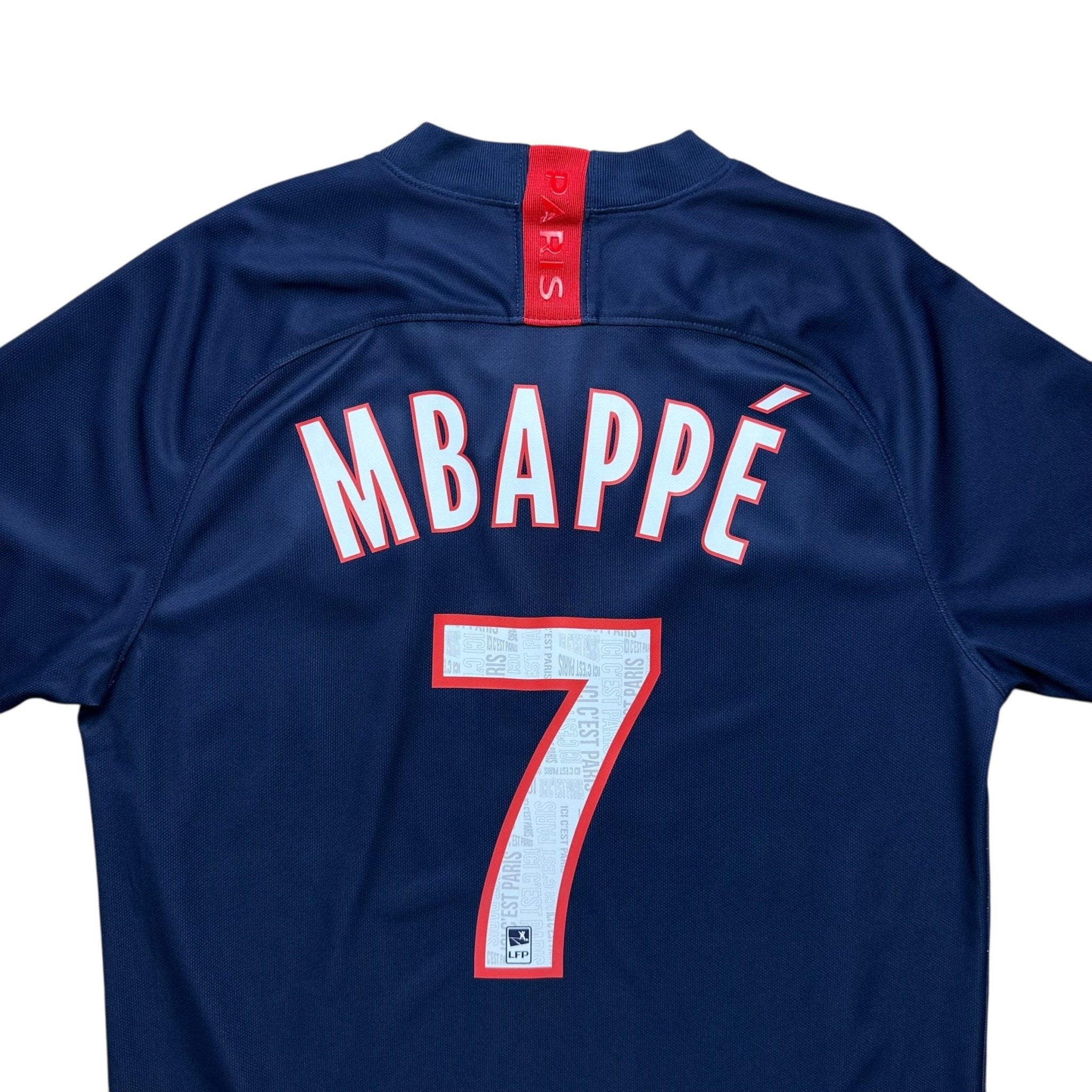 PSG 2019 - 20 Home Shirt (M) Mbappé 7 - Kitplug
