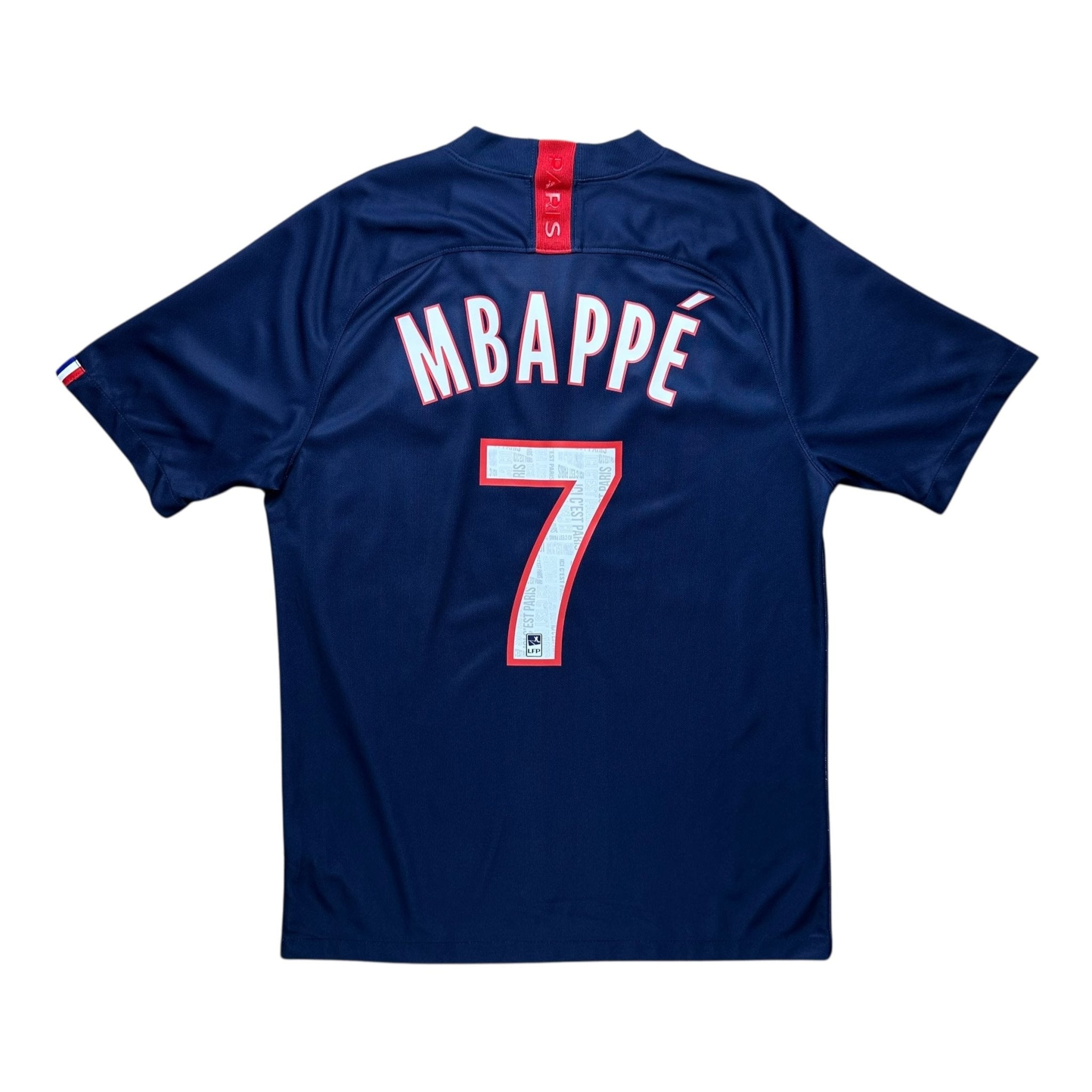 PSG 2019 - 20 Home Shirt (M) Mbappé 7 - Kitplug