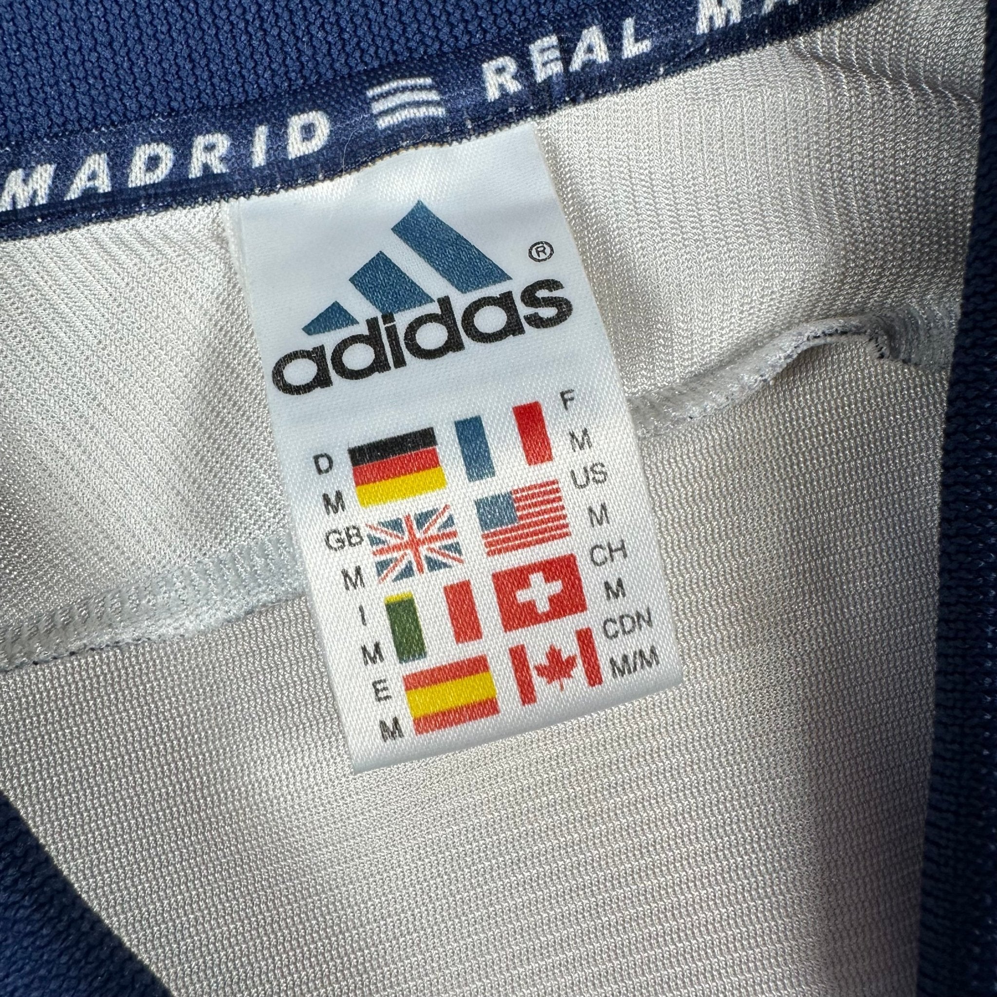 Real Madrid 1998-00 Home Shirt (M) R.Carlos #3 - Kitplug