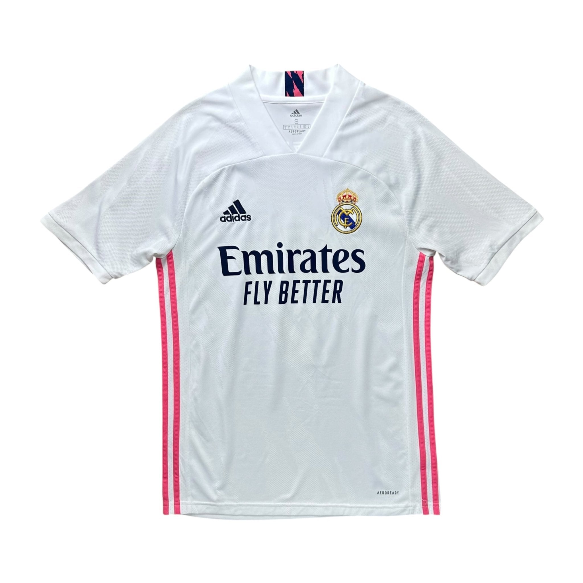 Real Madrid 2020 - 21 Home Shirt (S) Benzema 9 - Kitplug