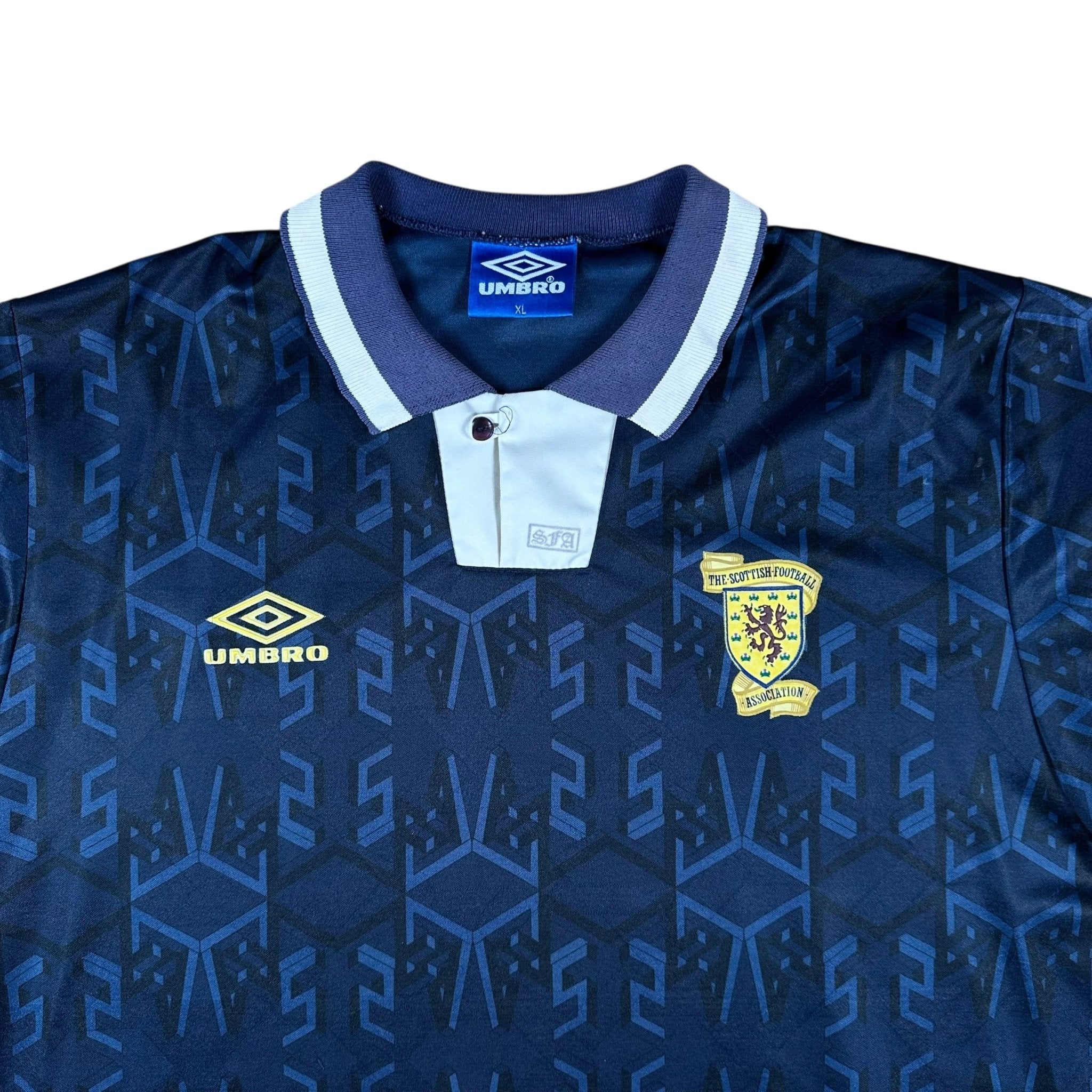 Scotland 1992 Home Shirt (XL) - Kitplug