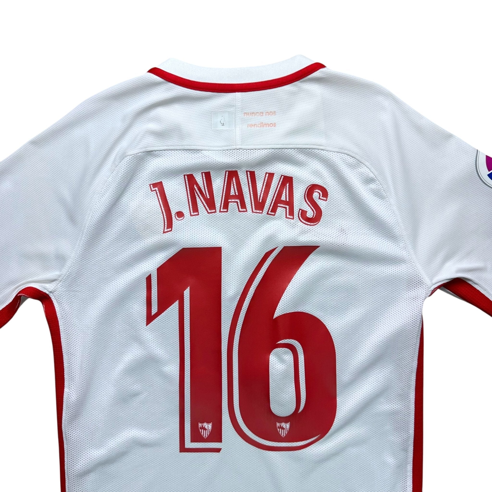 Sevilla 2018 - 19 Home Shirt (S) J.Navas 16 - Kitplug