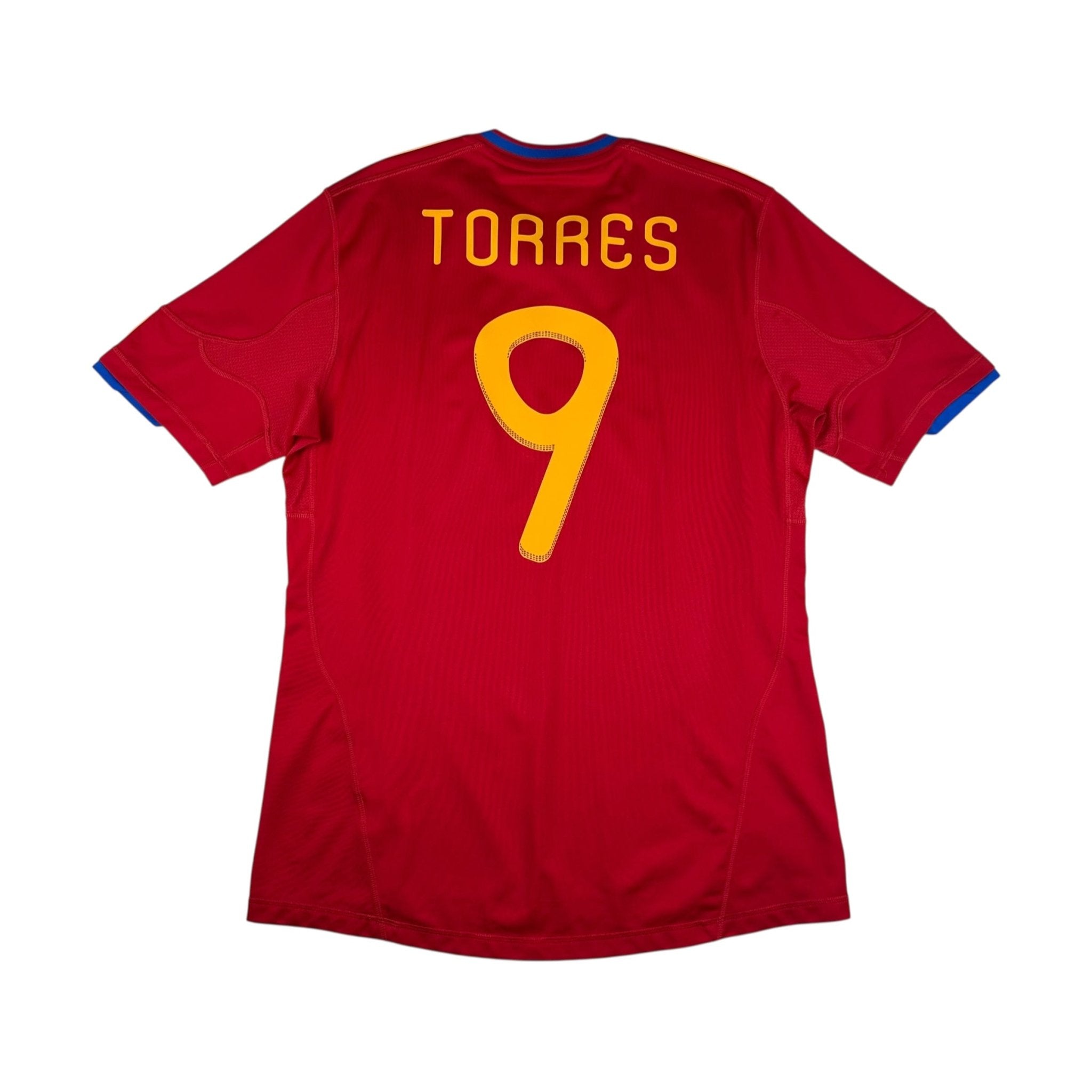 Spain 2010 Home Shirt (M) Torres 9 - Kitplug