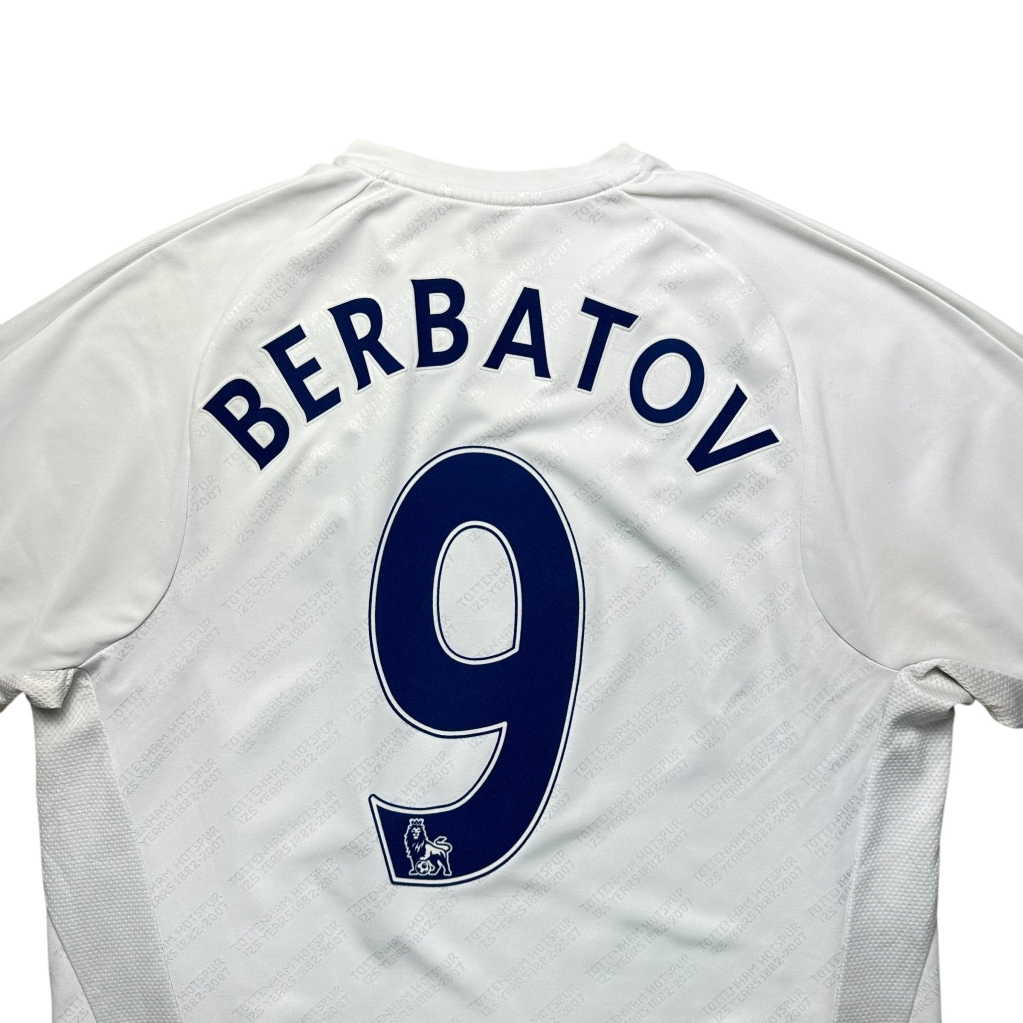 Tottenham 2007 - 08 Home Shirt (L) Berbatov 9 - Kitplug