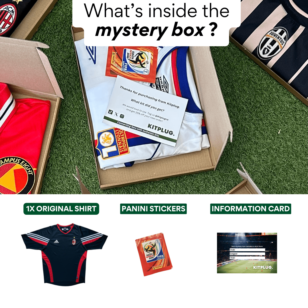 Training Mystery Football Shirt Box - Kitplug