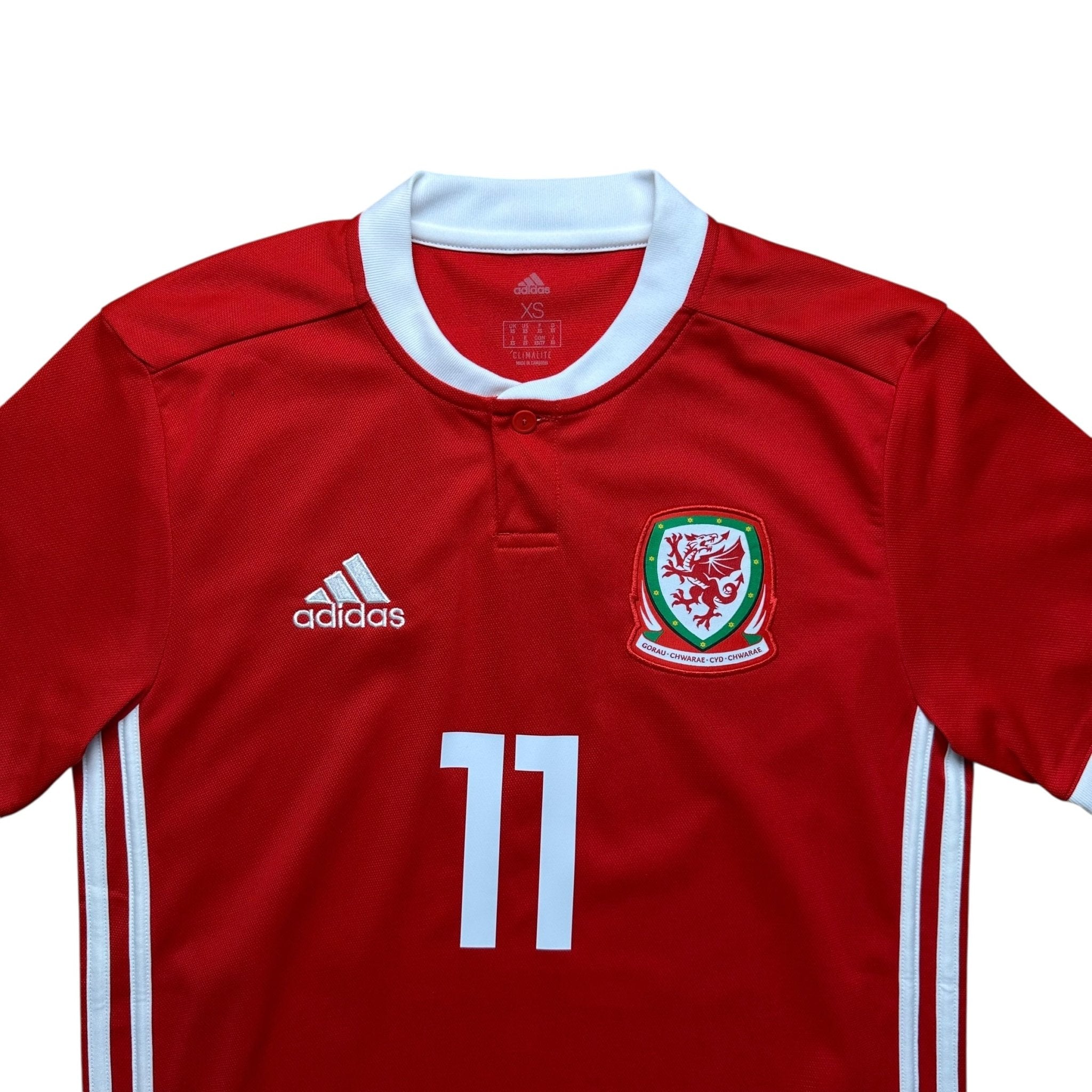 Wales 2018 Home Shirt (XS) Bale 11 - Kitplug