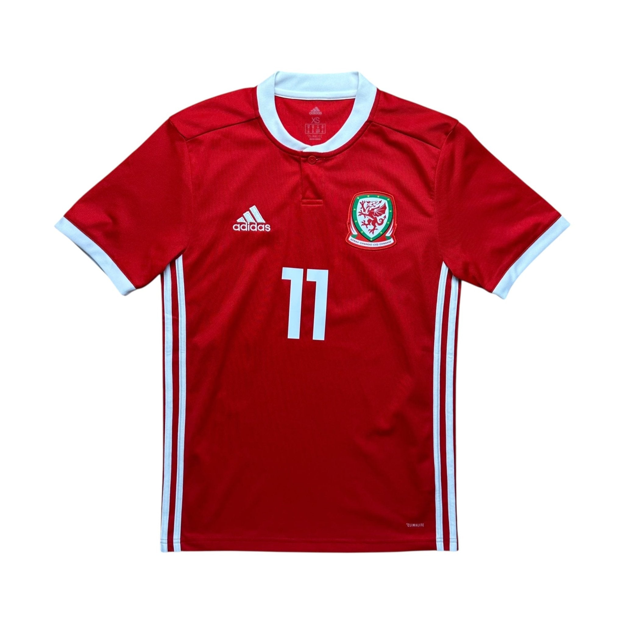 Wales 2018 Home Shirt (XS) Bale 11 - Kitplug