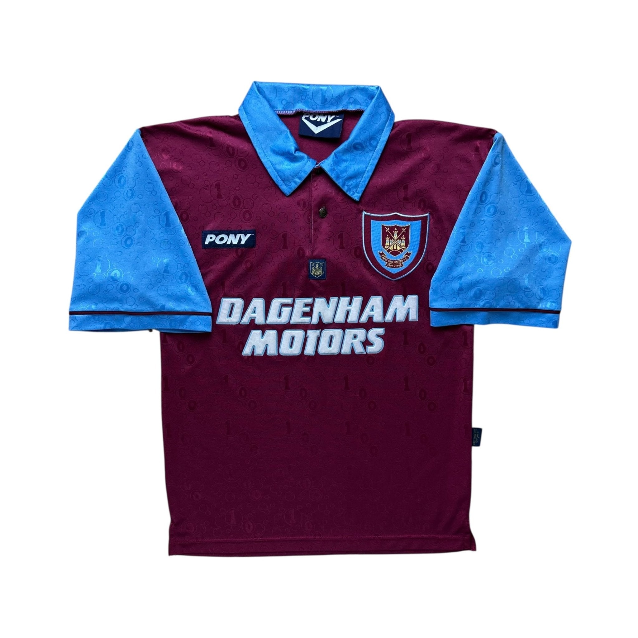 West Ham 1995 - 97 Home Shirt (S) - Kitplug