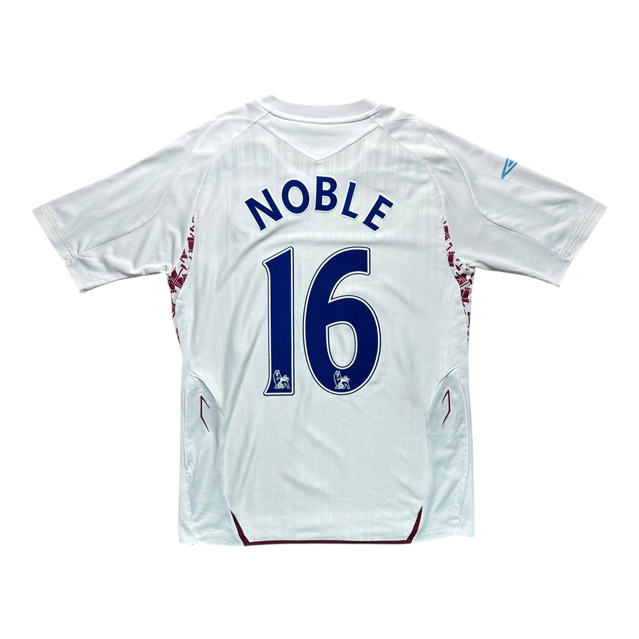 West Ham 2007 - 08 Away Shirt (S) Noble 16 - Kitplug